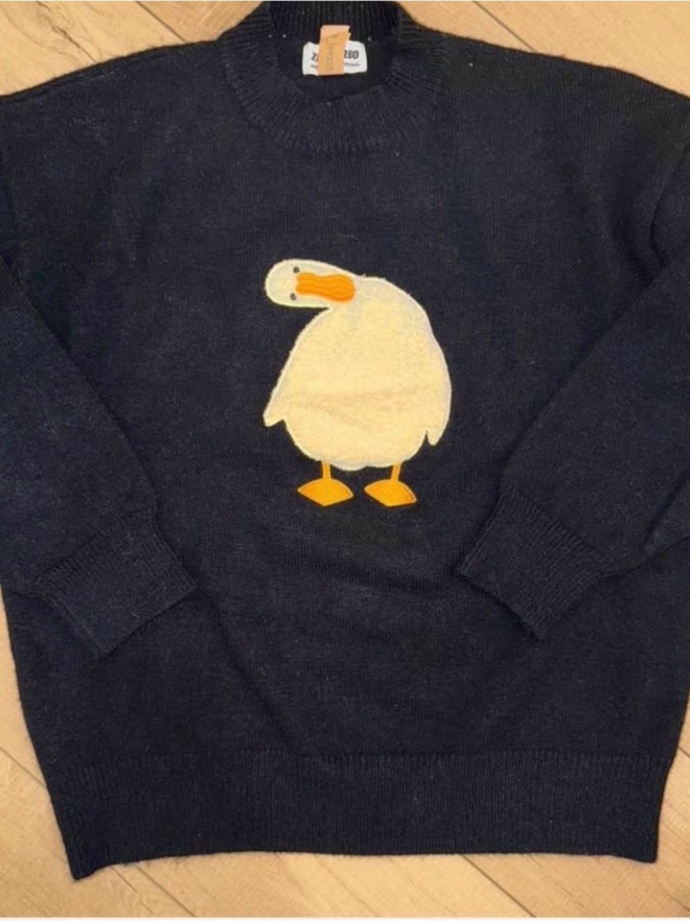 Aelfric Eden Duck Motif Crewneck Sweater